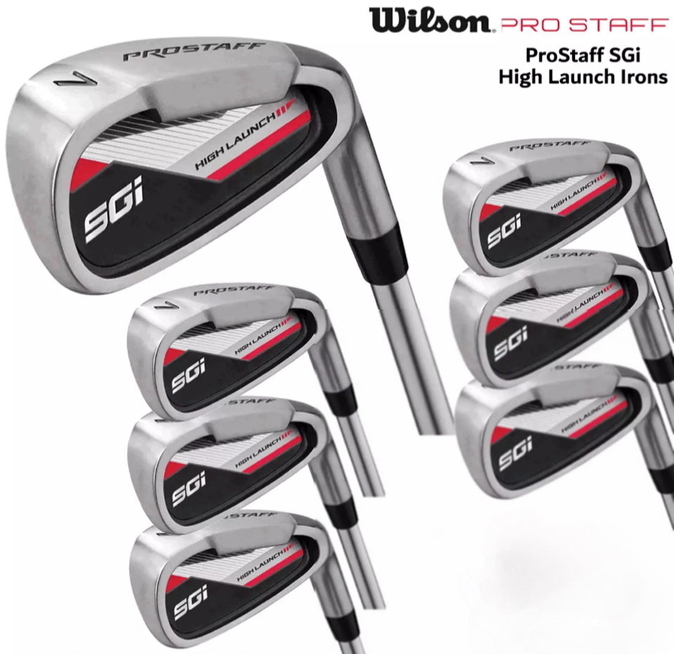 NEW Wilson Prostaff SGI Golf Irons Set Mens Right Handed