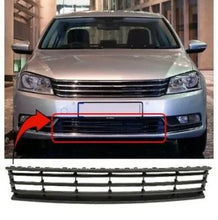 Load image into Gallery viewer, Vw Passat B7 2011-2014 Front Bumper Grille Lower Centre Black