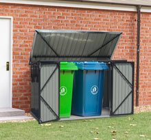 Load image into Gallery viewer, Large Outdoor Lockable Bike Shed Bicycle Tool Storage Shelter