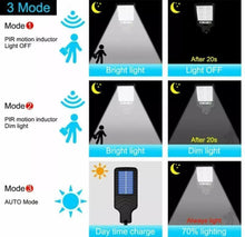 Load image into Gallery viewer, 2X 6000W Compact Solar Street Wall Lights PIR Motion Sensor