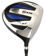 Load image into Gallery viewer, Ram Golf EZ3 Mens 3 x Steel Woods Set 10.5° Driver, 3 &amp; 5 Wood Headcovers Included