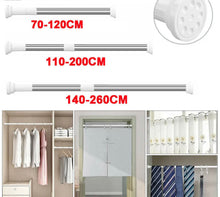 Load image into Gallery viewer, Telescopic Shower Curtain Rail Rod Extendable Pole