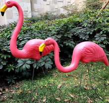 Load image into Gallery viewer, Set of 2 x Lawn Flamingos Garden Pond Ornaments