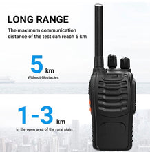 Load image into Gallery viewer, 2 x Radio Walkie Talkies Baofeng BF-88E 400-470MHz 2 Way