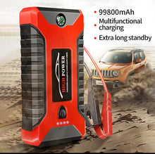 Load image into Gallery viewer, 99800mAh Car Battery Jump Starter Power Bank