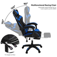 Load image into Gallery viewer, Gaming Chair Office Reclining Chair with Footrest