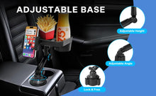 Load image into Gallery viewer, Universal Car Cup Holder, Tray, Adjustable Mobile Phone Mount