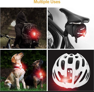 Front & Rear Bike Lights USB Rechargeable Bicycle T6 LED Torch Lamp Set