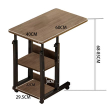 Load image into Gallery viewer, Height Adjustable Overbed Table Over Bed Computer Desk