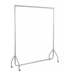 6ft Heavy Duty Clothes Rail Home Shop Garment Hanging Display Stand Rack