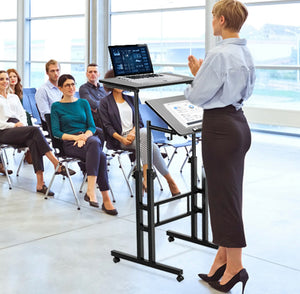 Standing / Sitting Desk Height Adjustable Workstation