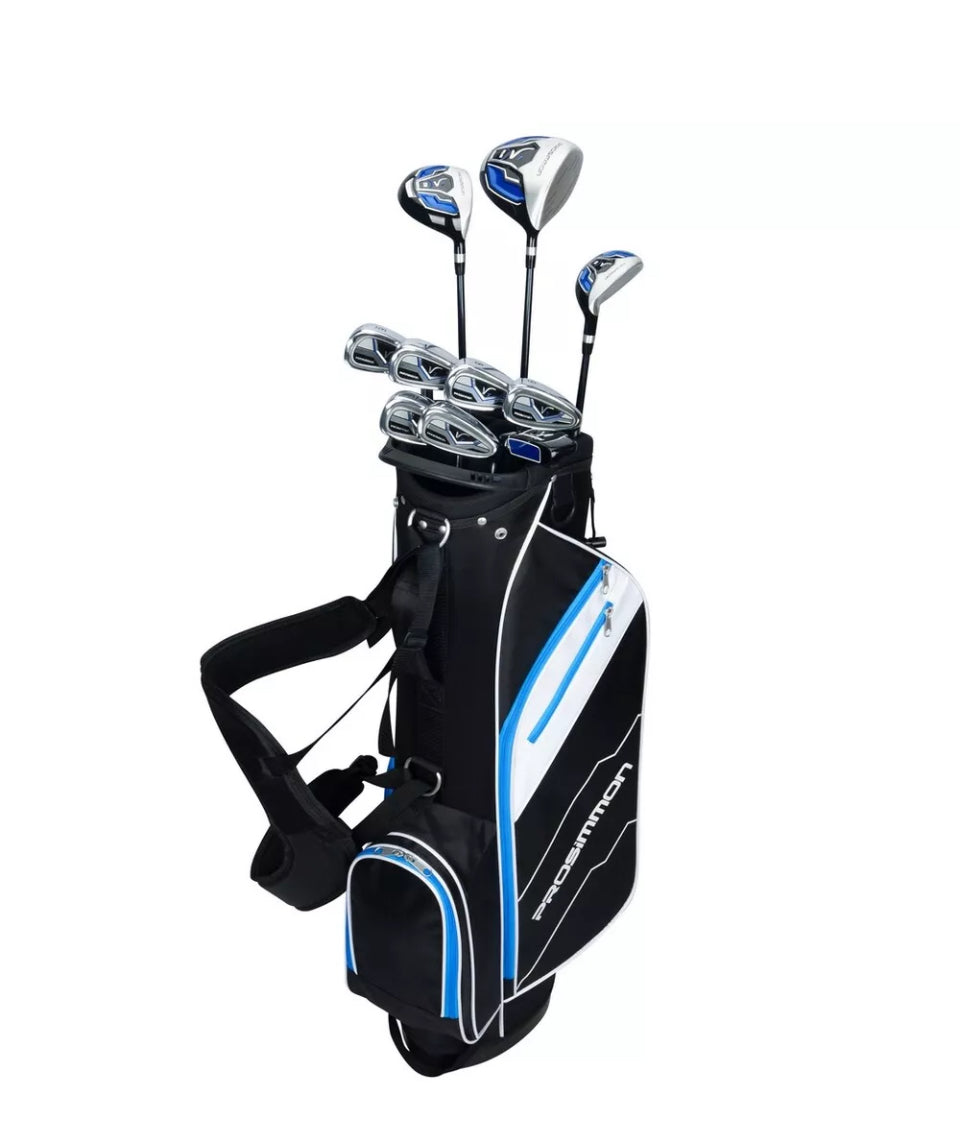Prosimmon Golf V7 Mens Golf Clubs Set + Bag, Right Handed