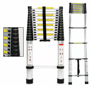 Telescopic Ladder 3.8Metre Aluminium Extension Ladders