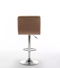 Load image into Gallery viewer, PU Leather Leather Kitchen Breakfast Bar Stool • 3 Colours