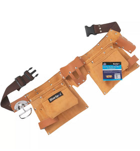 BlueSpot Professional Leather Double Tool Pouch