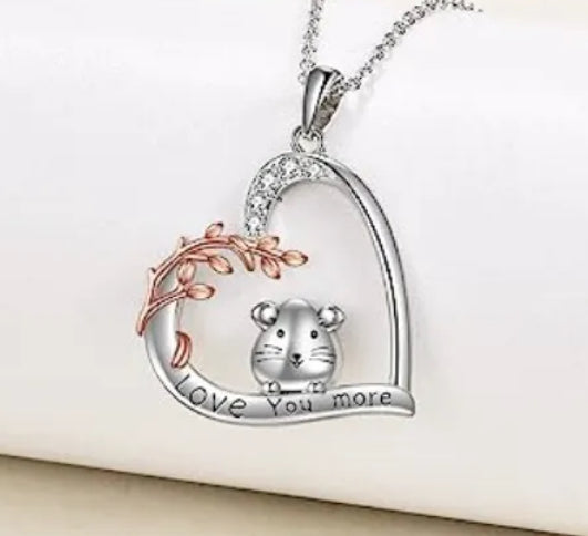 Love You More Heart Neckless • Perfect Gift 💝