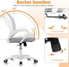 Load image into Gallery viewer, 360° Swivel Adjustable Mesh Office Chair Executive Computer Chair