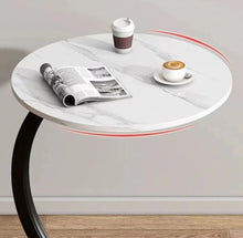 Load image into Gallery viewer, Side Table C Shaped Sofa End Coffee Table
