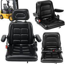 Load image into Gallery viewer, Universal Tractor / Forklift Seat with Safety Belt
