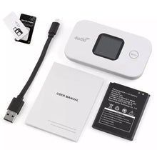 Load image into Gallery viewer, Portable Unlocked 4G LTE Wireless WiFi Router Mobile Broadband LCD Hotspot