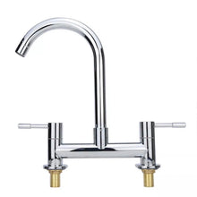 Load image into Gallery viewer, Chrome Kitchen Sink Mixer Tap Faucet