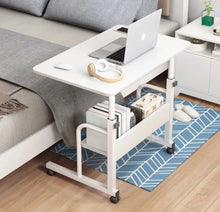 Load image into Gallery viewer, Height Adjustable Overbed Table Over Bed Laptop Desk