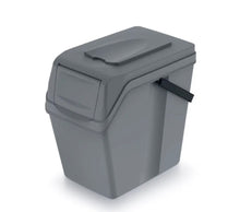 Load image into Gallery viewer, Sorting Waste Recycling Bin Stackable with Handle 25L