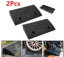 Load image into Gallery viewer, 2 x Heavy Duty Wheelchair Mobility Scooter Car Kerb Access Ramps