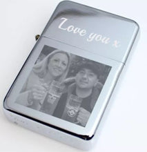 Load image into Gallery viewer, Personalised Lighter Photo Logo Message Name