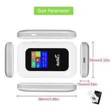 Load image into Gallery viewer, Portable LTE Wireless WiFi Router Mobile Broadband HotSpot
