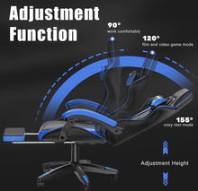Load image into Gallery viewer, Gaming Office Chair Reclining with Footrest