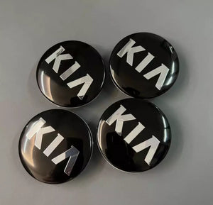 4 x Centre Caps for Kia Alloy Wheels 60mm or 58mm