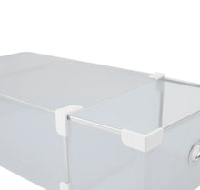 Load image into Gallery viewer, 20 x Clear Plastic Shoe Storage Boxes Stackable Foldable Box Organiser