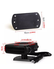 Load image into Gallery viewer, 12V 150W Portable Electric Car Heater Compact Heating Fan