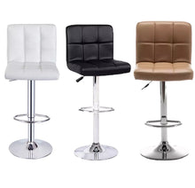 Load image into Gallery viewer, PU Leather Leather Kitchen Breakfast Bar Stool • 3 Colours