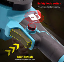 Load image into Gallery viewer, 8 inch Cordless Mini Chainsaw 8” with 2 Batteries
