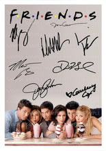 Load image into Gallery viewer, Friends Cast Signed Poster TV Show Print Photo Autograph