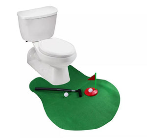 Mini Toilet Golf Fun Gift Game😀