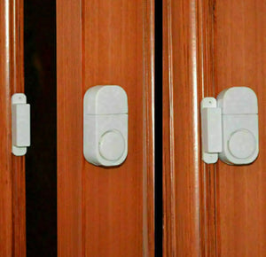 2 x Door / Window House Security Safety Sensors