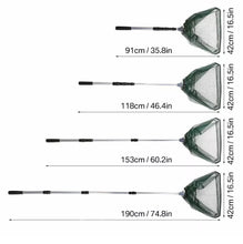 Load image into Gallery viewer, Landing Net Telescopic Fishing Extending Long Handle 1.9metre