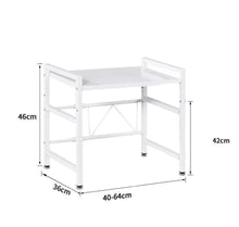 Load image into Gallery viewer, 2 Tier Adjustable Rack for Microwave Kitchen Storage