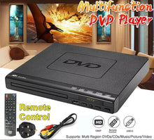 Load image into Gallery viewer, DVD Player Compact Multi Region HDCD CD VCD Music USB With Remote Control