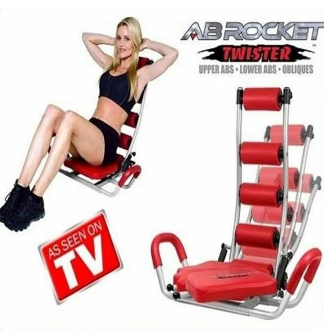 Ab Rocket Twister Home Fitness Abdominal Trainer Core Abs Exercise Chair