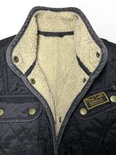 Load image into Gallery viewer, Barbour International Fur Lined Quilted Jacket Womens Ladies Size 10