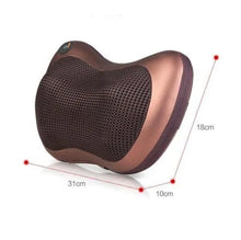 Load image into Gallery viewer, Shiatsu Shoulder Neck and Back Massager Pillow with Heat Kneading