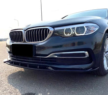 Load image into Gallery viewer, Front Splitter Lip Spoiler Gloss Black For BMW 5 Series G30 G30 SE 2017-20 Pre LCI