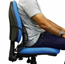 Load image into Gallery viewer, Mesh Back Support for  Office Chair / Car Seat  Lumbar Relief