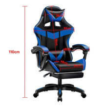 Load image into Gallery viewer, Gaming Chair Office Reclining Chair with Footrest