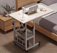 Load image into Gallery viewer, Height Adjustable Overbed Table Over Bed Computer Desk