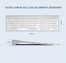 Load image into Gallery viewer, Bluetooth Keyboard Mac Version for Macbook iMac iPad Tablet iOS